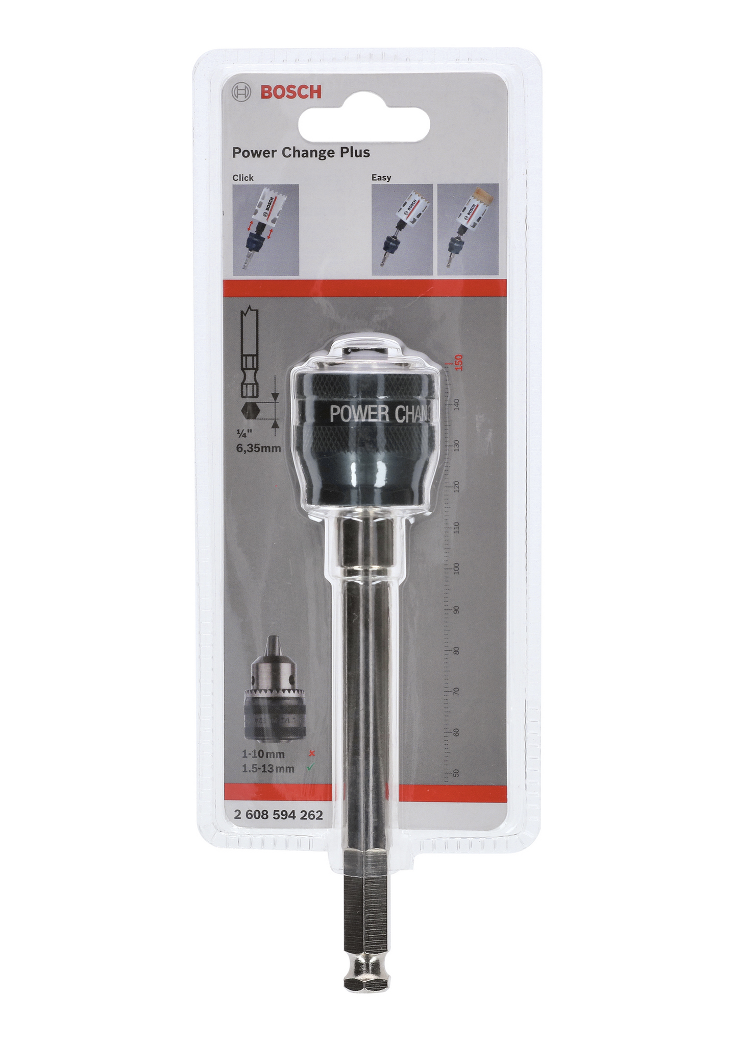 HÅLSÅGFÖRLÄNGARE BOSCH PCP 150MM HEX 11MM