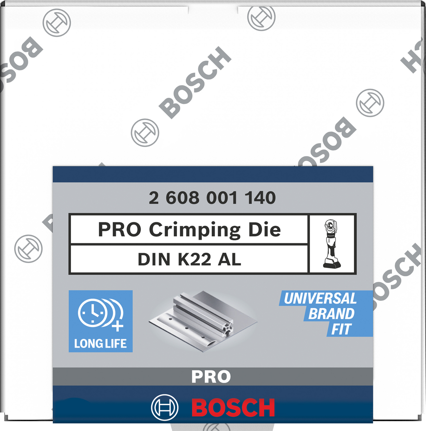 PRESSBACKAR BOSCH DIN K22 AL