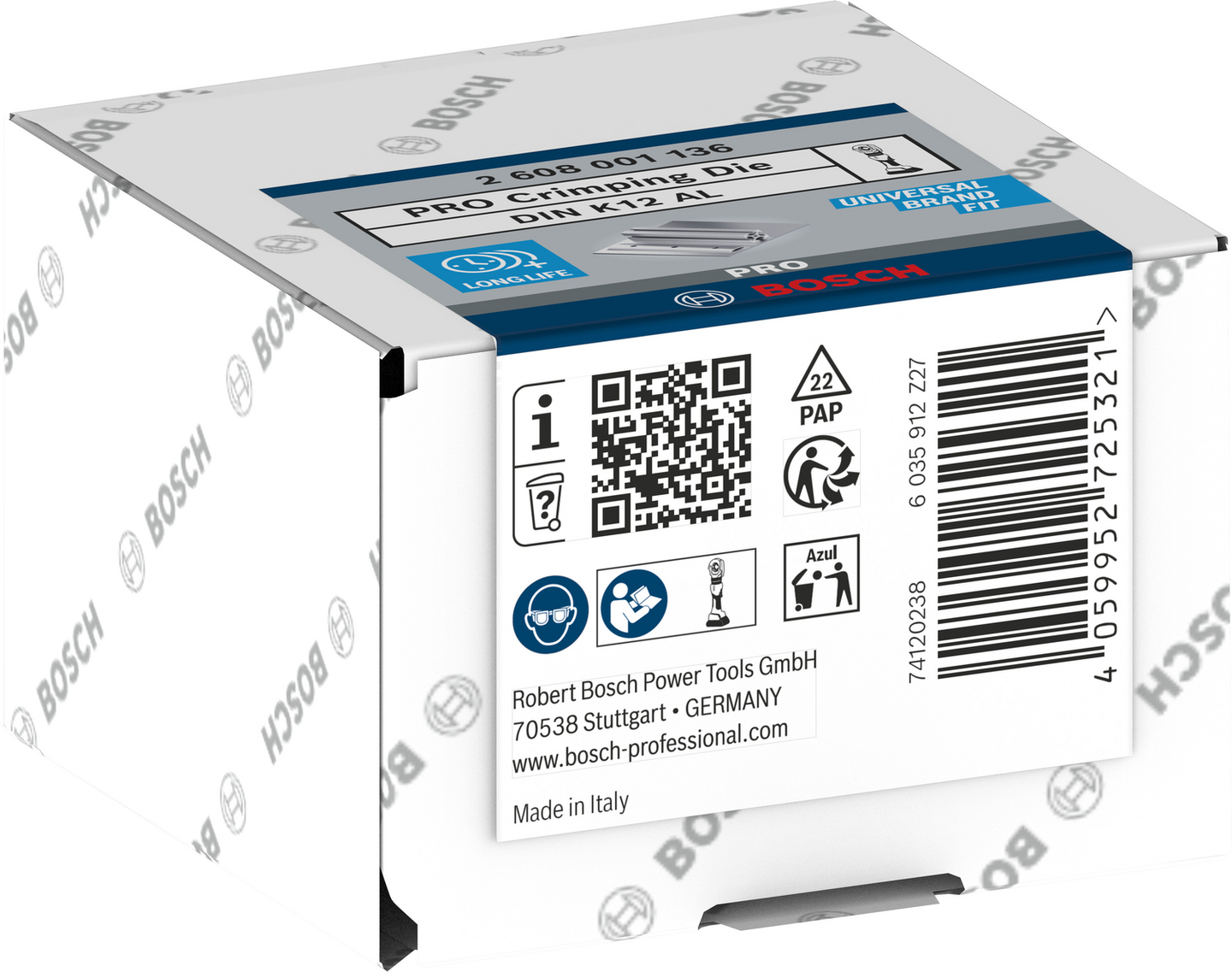 PRESSBACKAR BOSCH DIN K12 AL