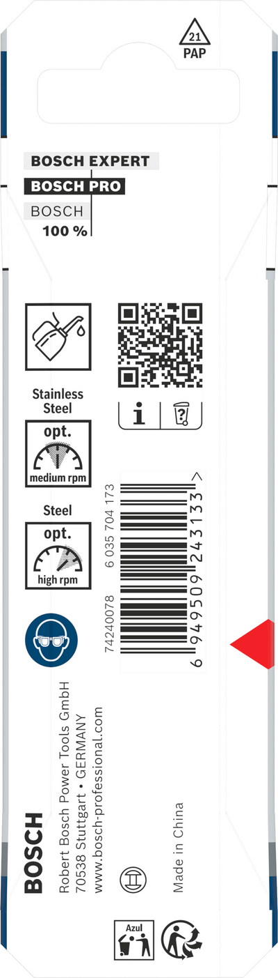 Metalliporanterä Bosch PRO HSS-CO 5,2x52x86mm