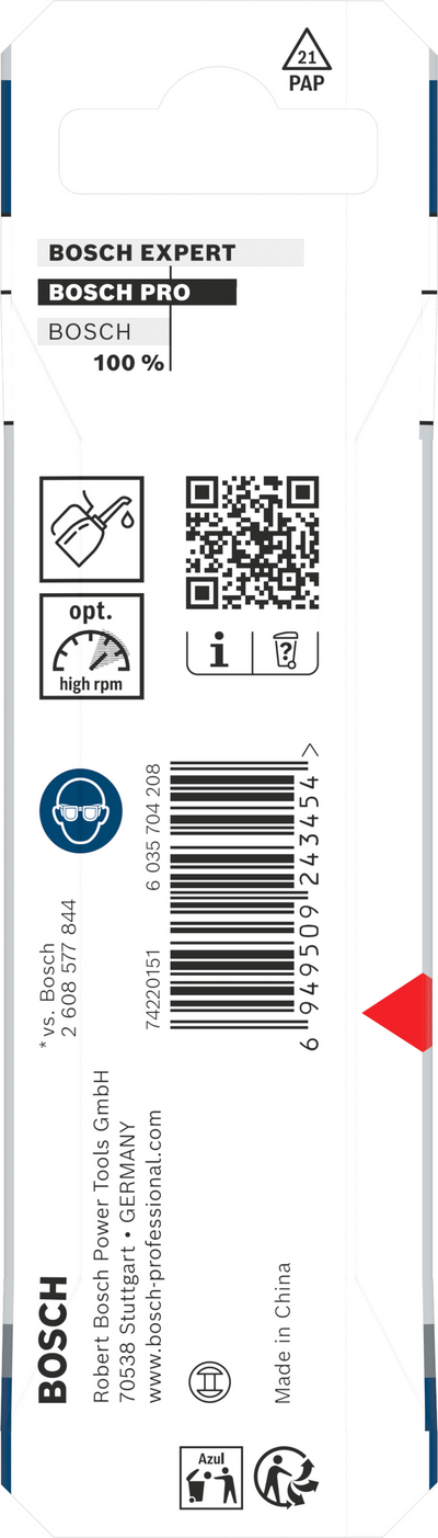 Metalliporanterä Bosch PRO HSS-G 3x33x61mm 2kpl