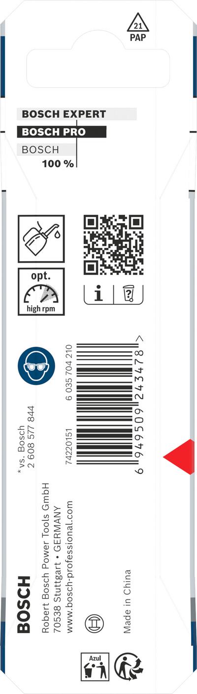 Metalliporanterä Bosch PRO HSS-G 3,3x36x65mm 2kpl