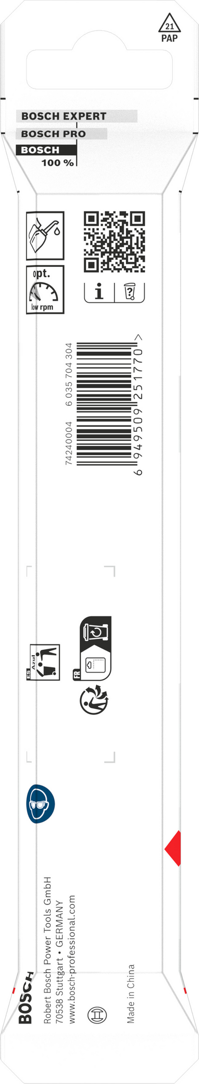 Metalliporanterä Bosch HSS PointTeQ 10,5x87x133mm