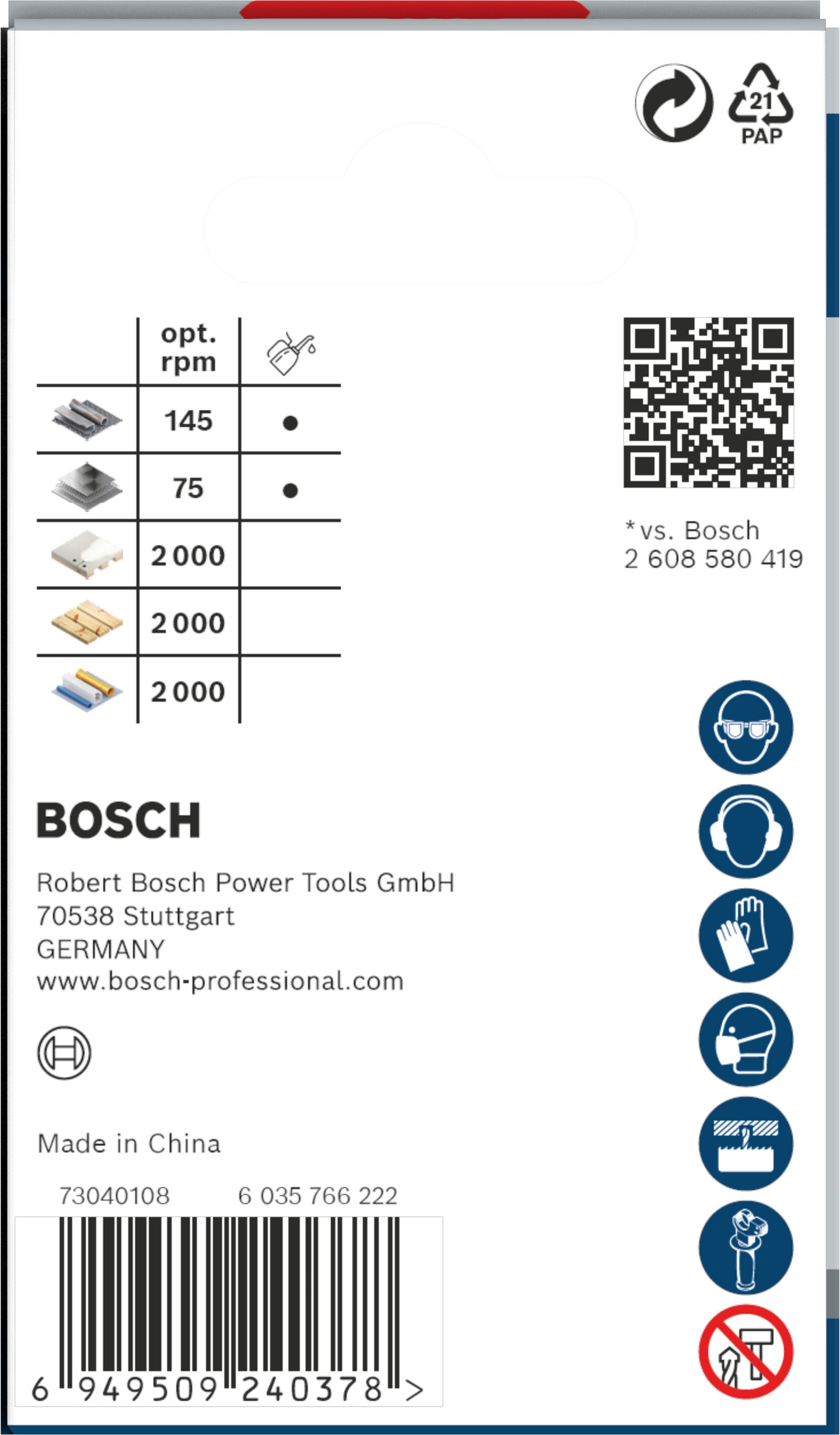 Reikäsaha Bosch PRO Multi Material PC Plus 59mm
