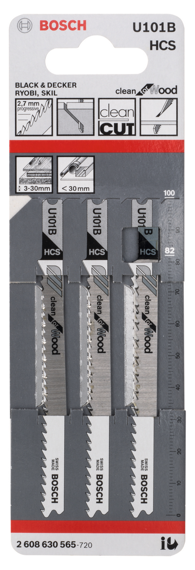 STICKSÅGBLAD BOSCH U101B 3P