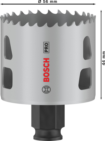 Reikäsaha Bosch PRO Multi Material PC Plus 56mm