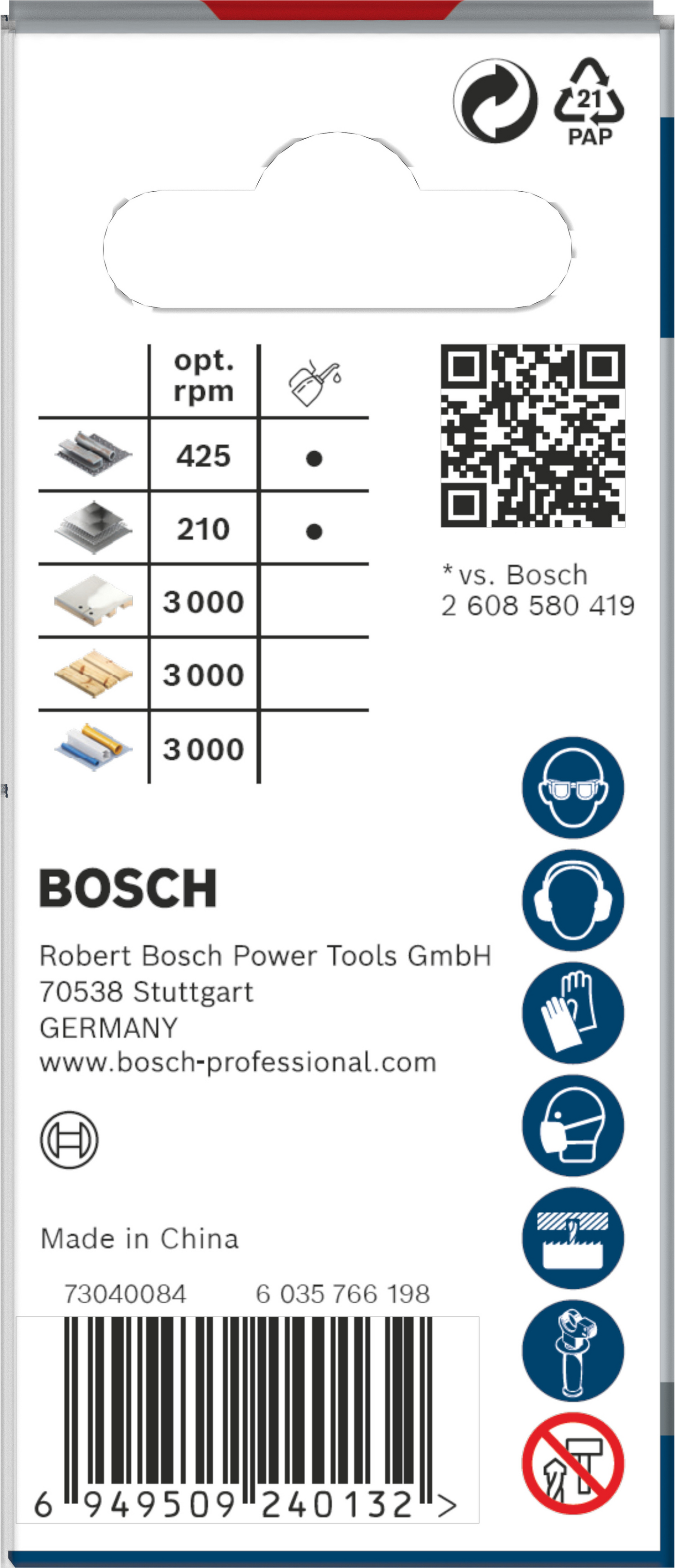 Reikäsaha Bosch PRO Multi Material PC Plus 21mm