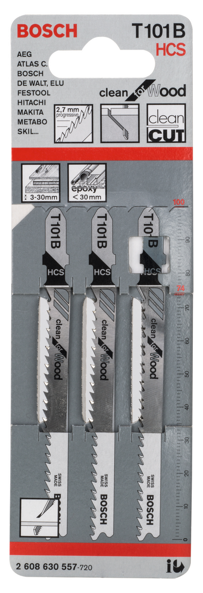 STICKSÅGBLAD T101B 3ST BOSCH