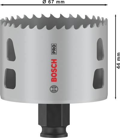 Reikäsaha Bosch PRO Multi Material PC Plus 67mm