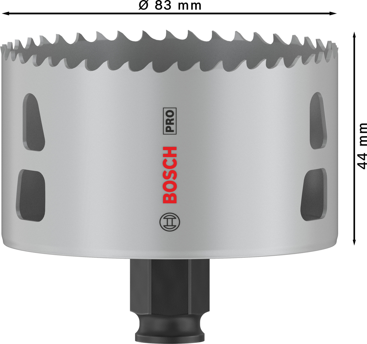Reikäsaha Bosch PRO Multi Material PC Plus 83mm