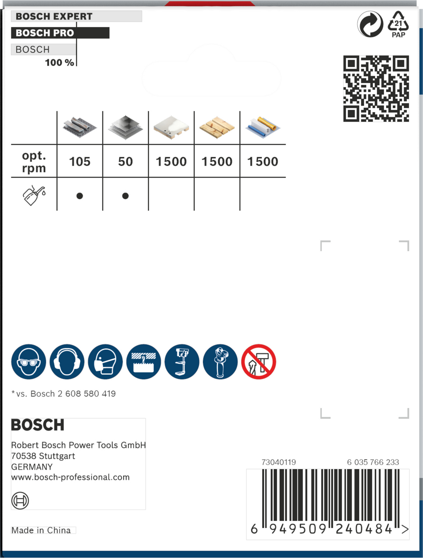 Reikäsaha Bosch PRO Multi Material PC Plus 83mm