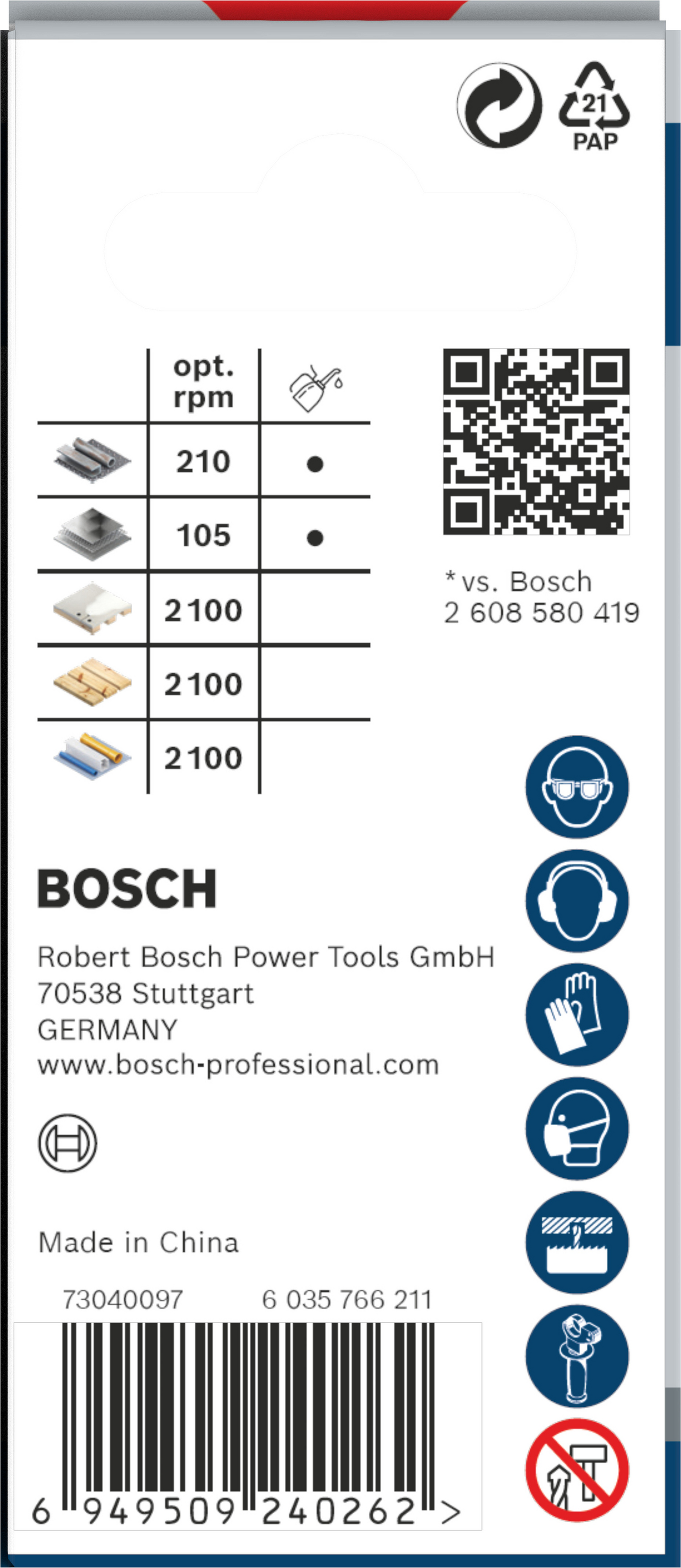 Reikäsaha Bosch PRO Multi Material PC Plus 41mm