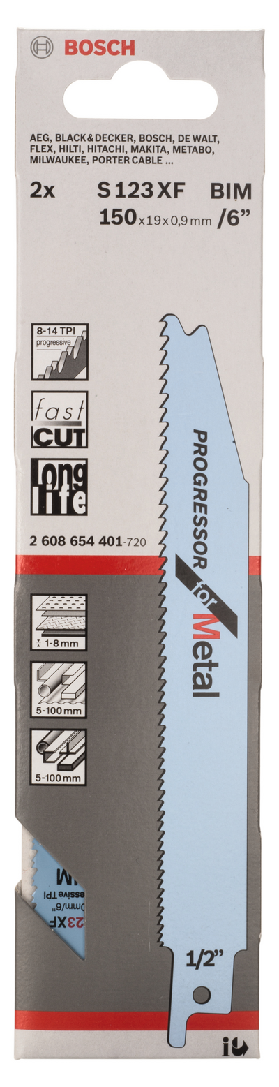 TIGERSÅGBLAD S123XF METALL 2ST