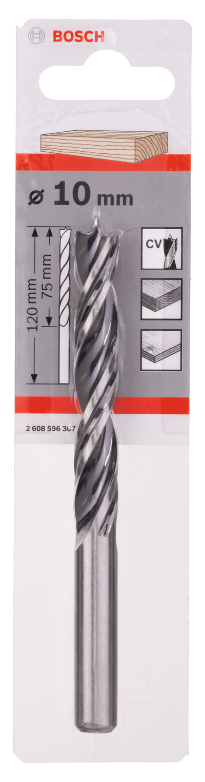 TRÄSPIRALBORR 10X120MM