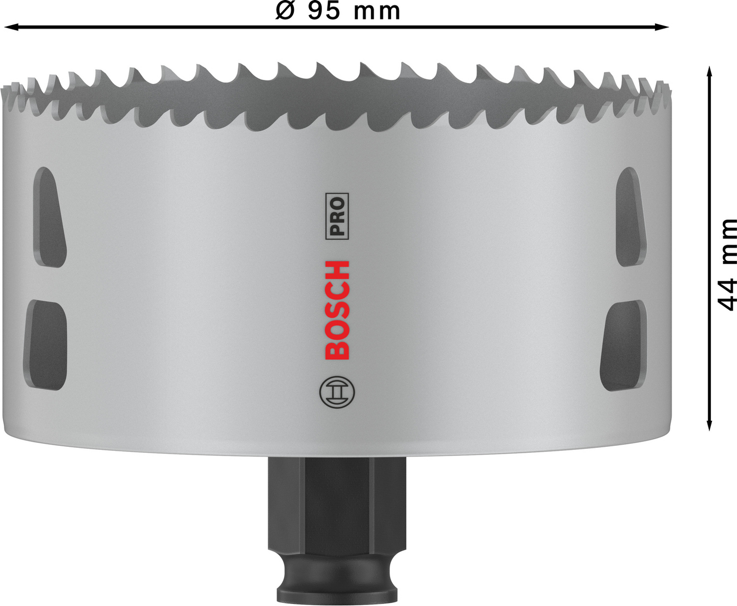 Reikäsaha Bosch PRO Multi Material PC Plus 95mm