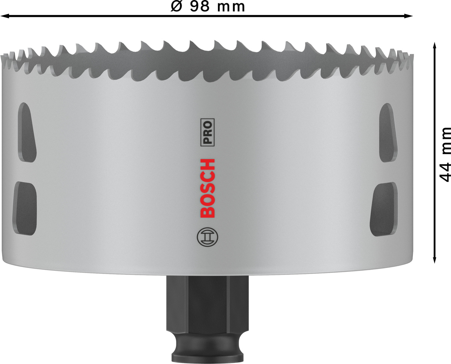 Reikäsaha Bosch PRO Multi Material PC Plus 98mm