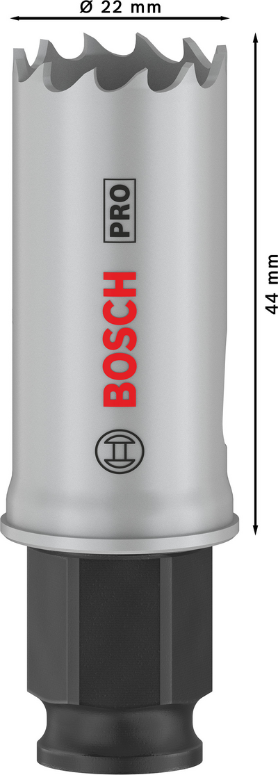 Reikäsaha Bosch PRO Multi Material PC Plus 22mm