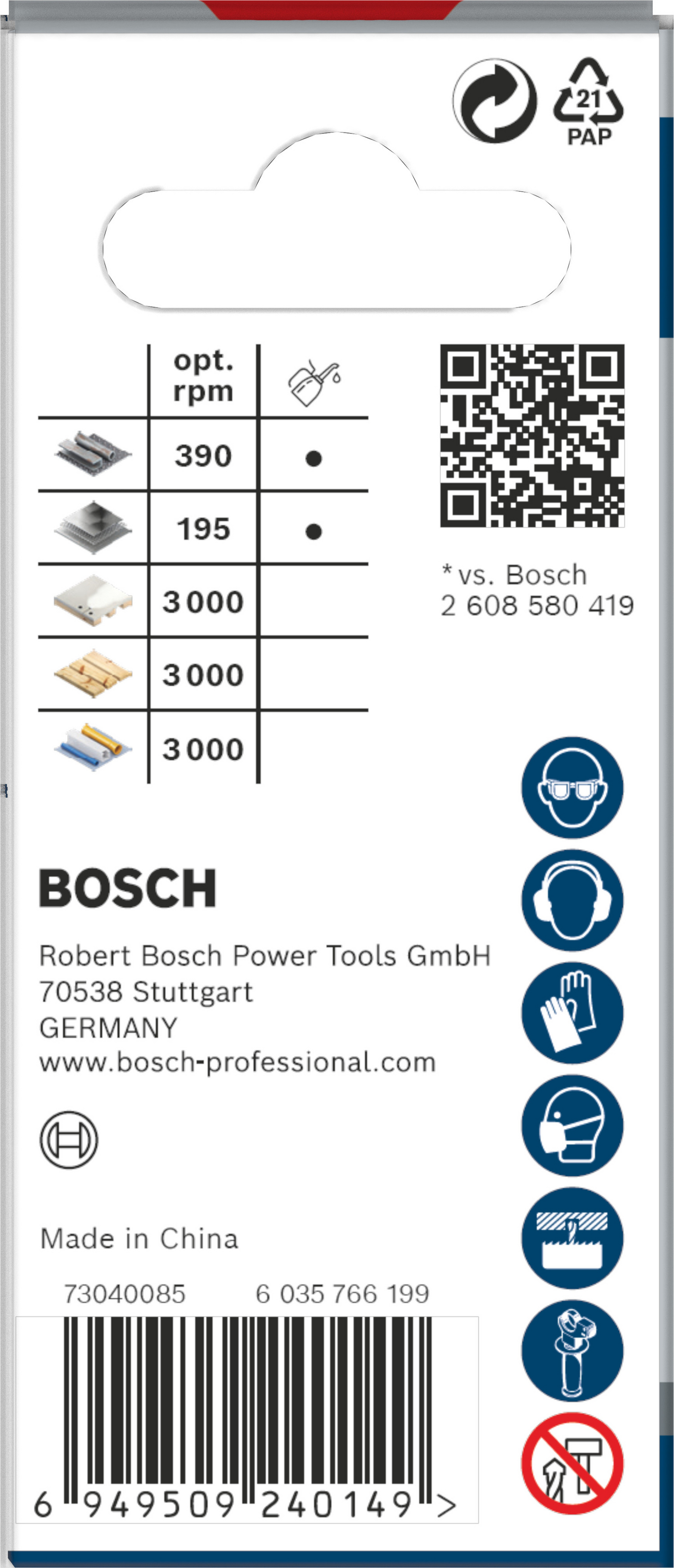 Reikäsaha Bosch PRO Multi Material PC Plus 22mm
