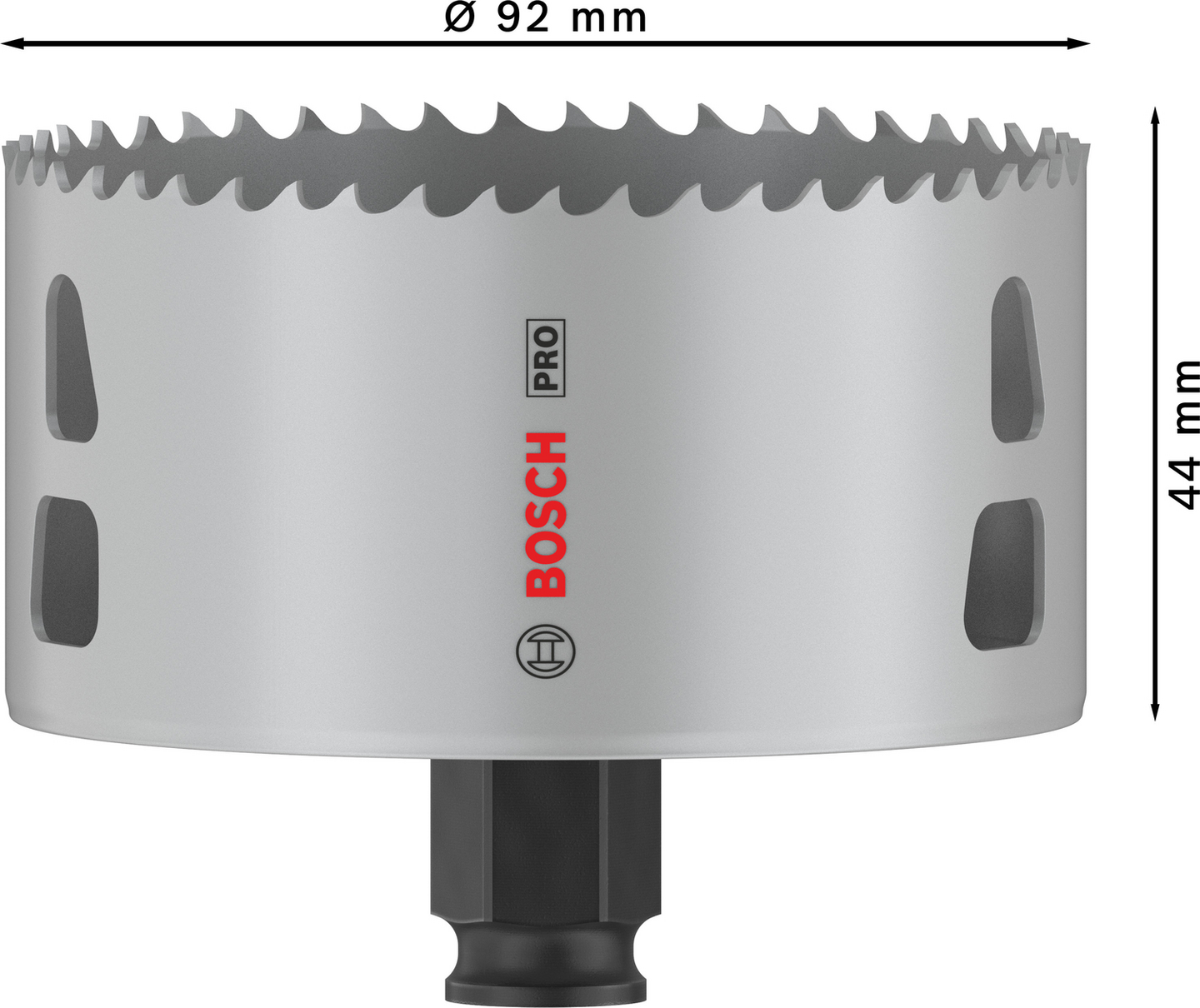 Reikäsaha Bosch PRO Multi Material PC Plus 92mm