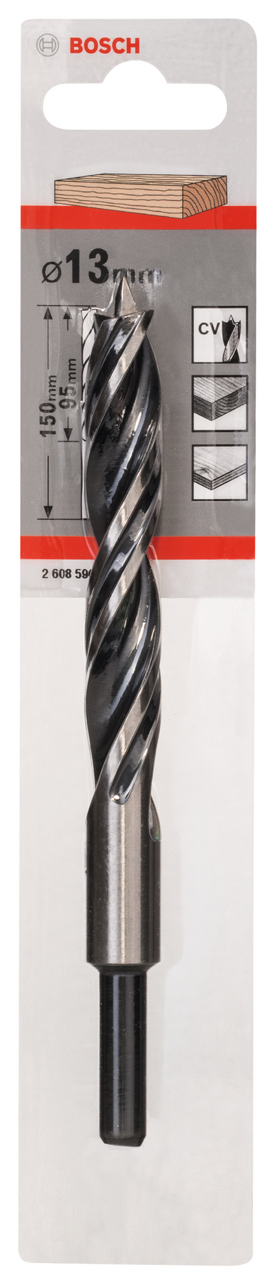 TRÄSPIRALBORR BOSCH 13X151MM