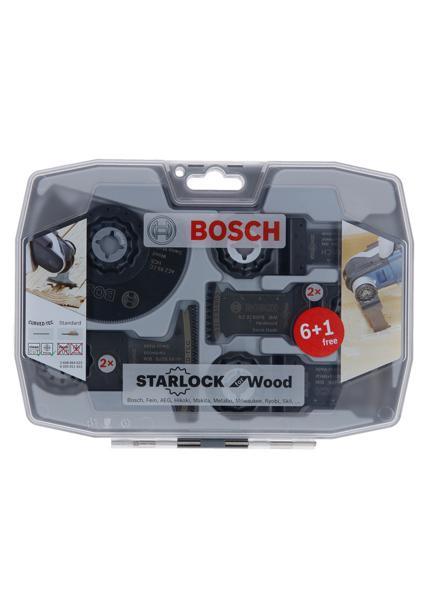 STARLOCKSET BOSCH WOOD 7DELAR