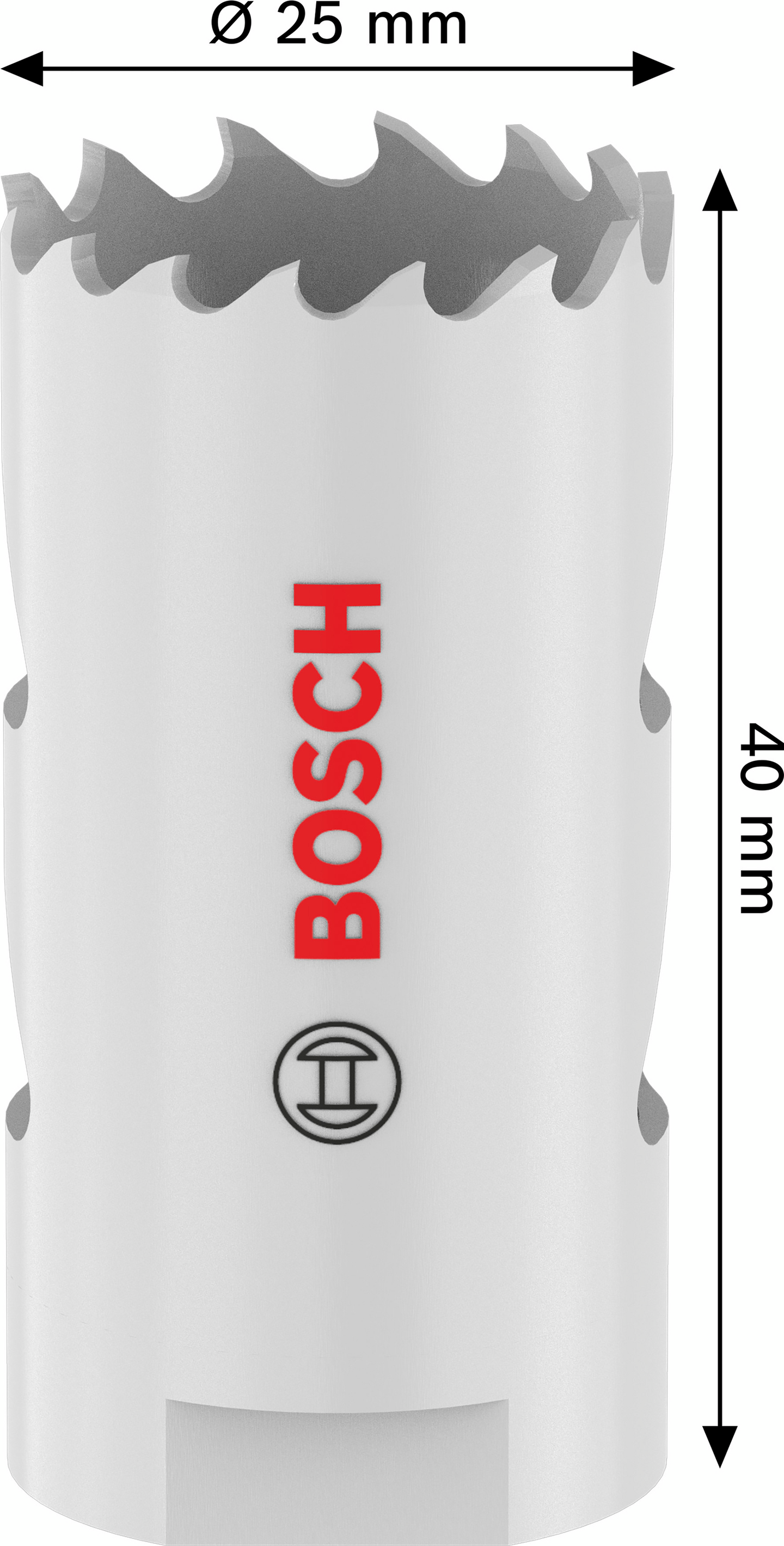 Reikäsaha Bosch 25x40mm bimetalli monimateriaali