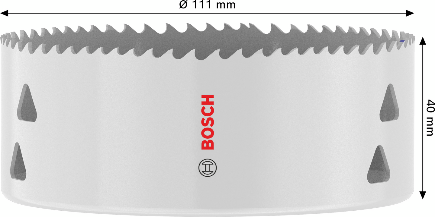 Reikäsaha Bosch 111x40mm bimetalli monimateriaali
