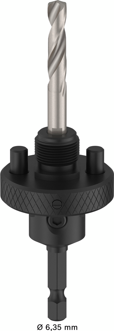 Reikäsahan adapteri Bosch 32-76x44mm 6,35mm kara