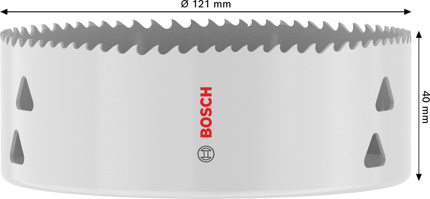 Reikäsaha Bosch 121x40mm bimetalli monimateriaali