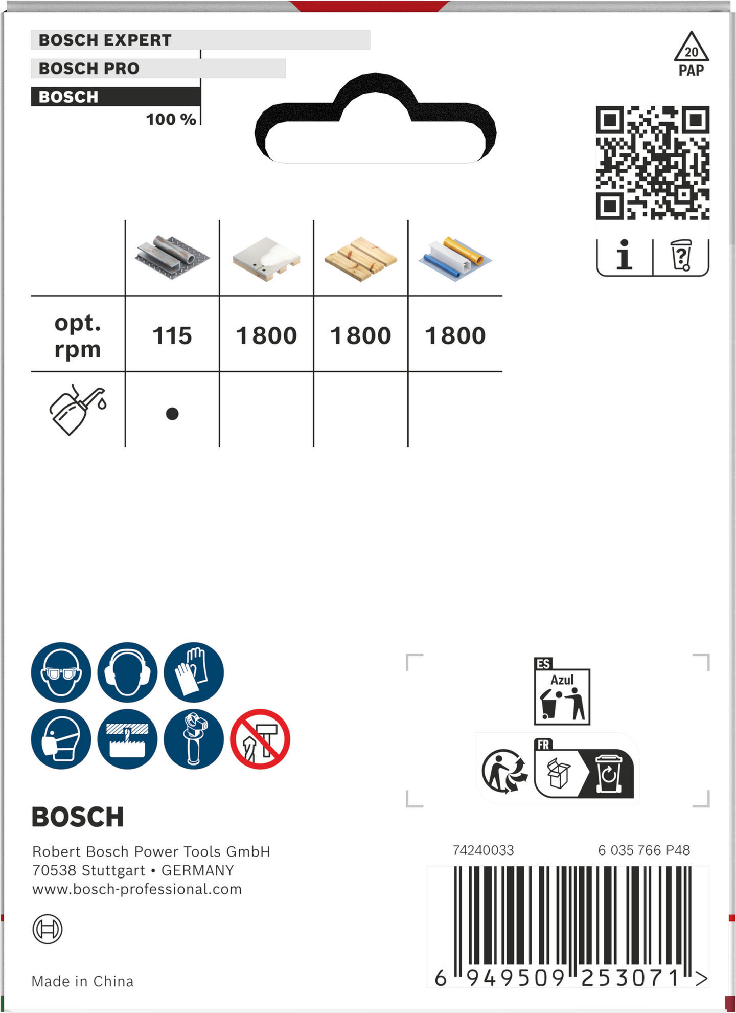 Reikäsaha Bosch 76x40mm bimetalli monimateriaali