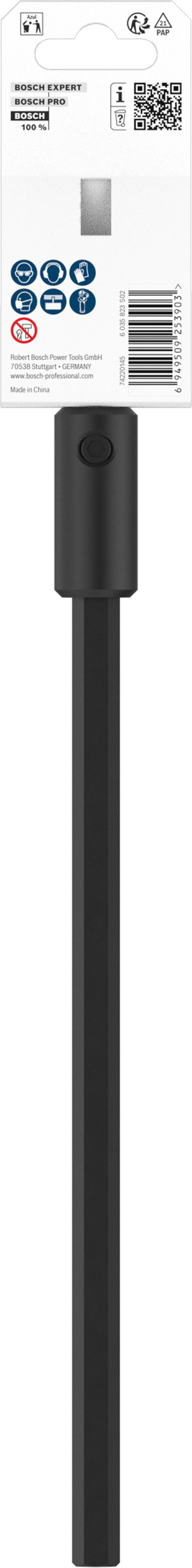 Jatkotanko vakiokaraan Bosch 8x300mm reikäsahalle