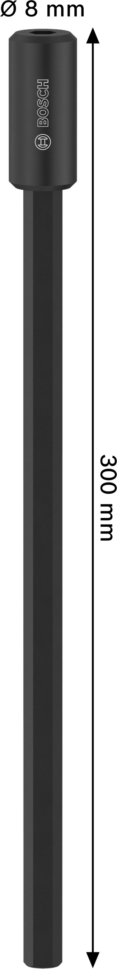 Jatkotanko vakiokaraan Bosch 8x300mm reikäsahalle