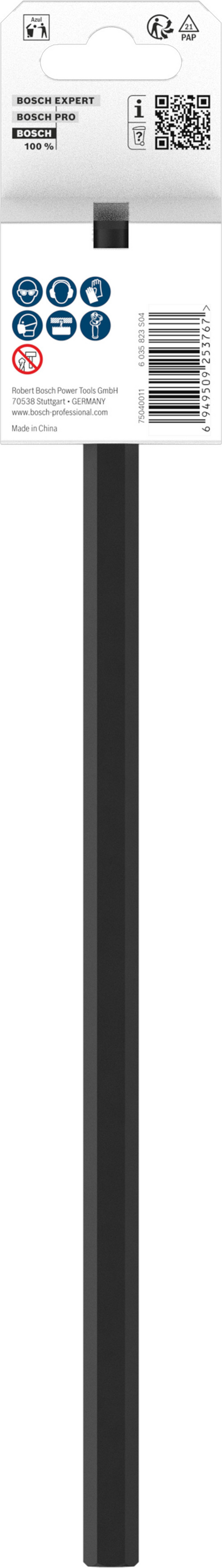 Jatkotanko vakiokaraan Bosch 11x300mm reikäsahalle