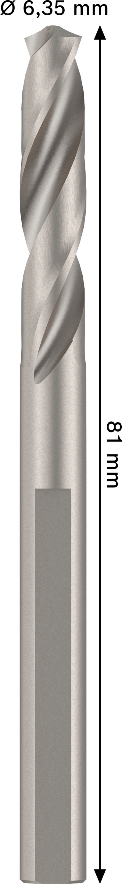 Ohjauspora Bosch HSS-G 6,5x81mm 44mm