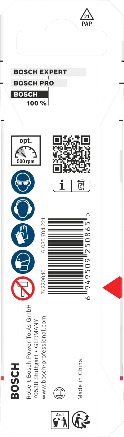 KAKELBORR BOSCH CYL-9 8MM