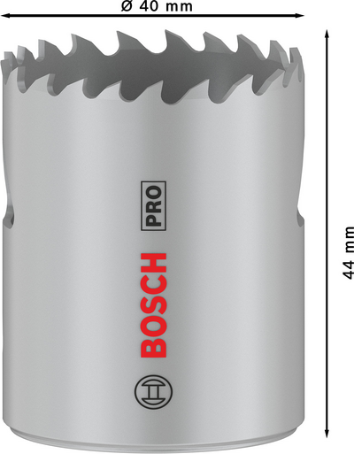 Reikäsaha Bosch PRO Multi Material 40mm kierteellinen