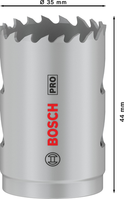 Reikäsaha Bosch PRO Multi Material 35mm kierteellinen