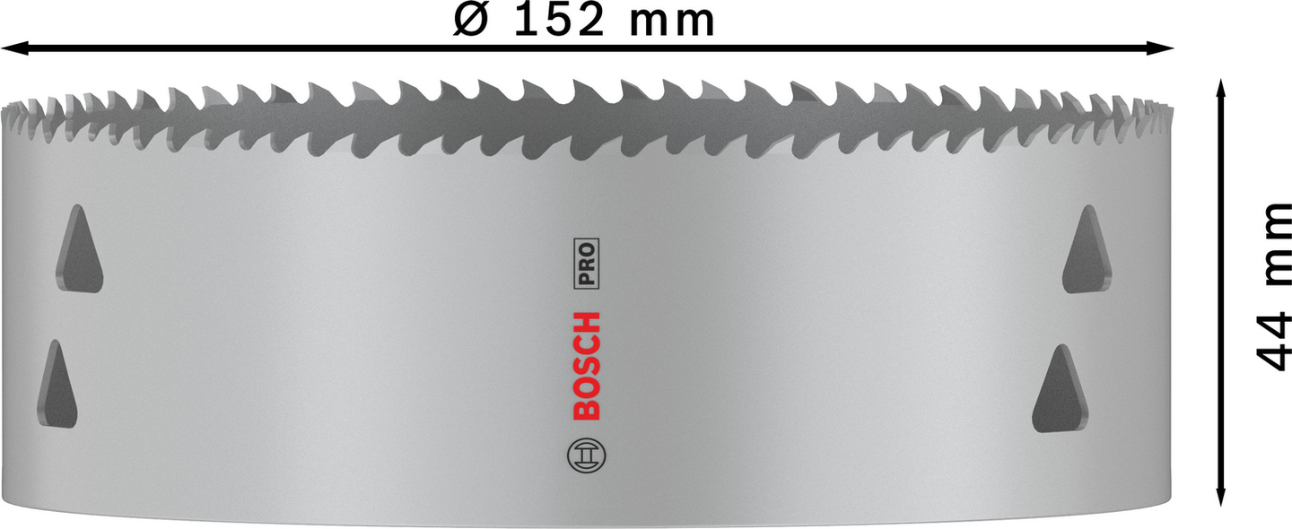 Reikäsaha Bosch PRO Multi Material 152mm kierteellinen