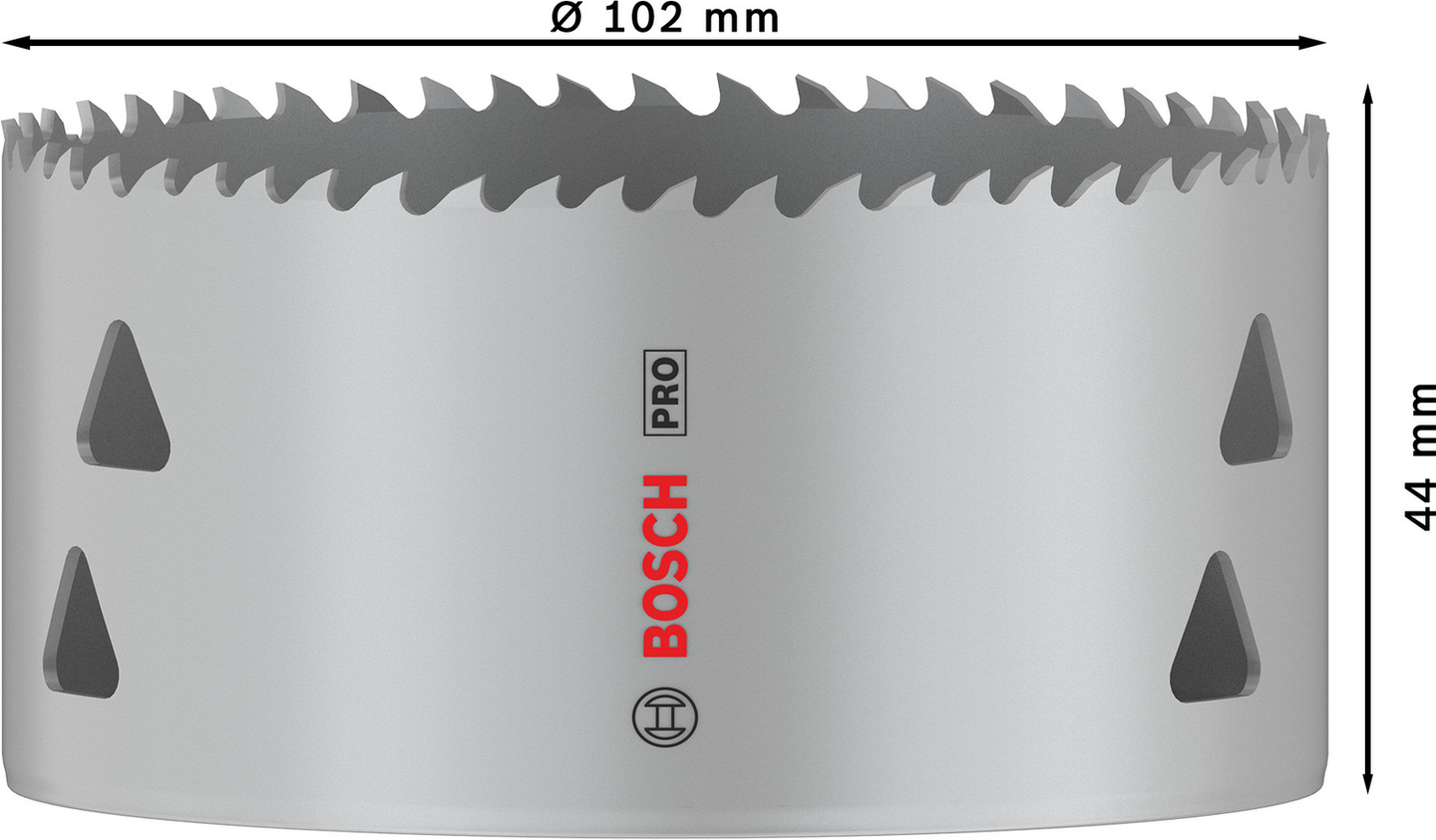Reikäsaha Bosch PRO Multi Material 102mm kierteellinen