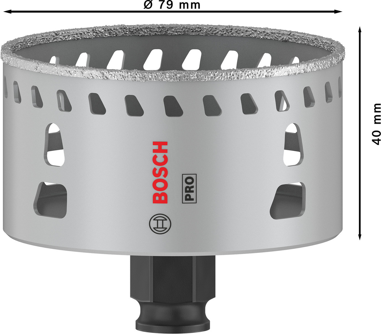Reikäsaha Bosch PRO Tile PC Plus 79mm HS