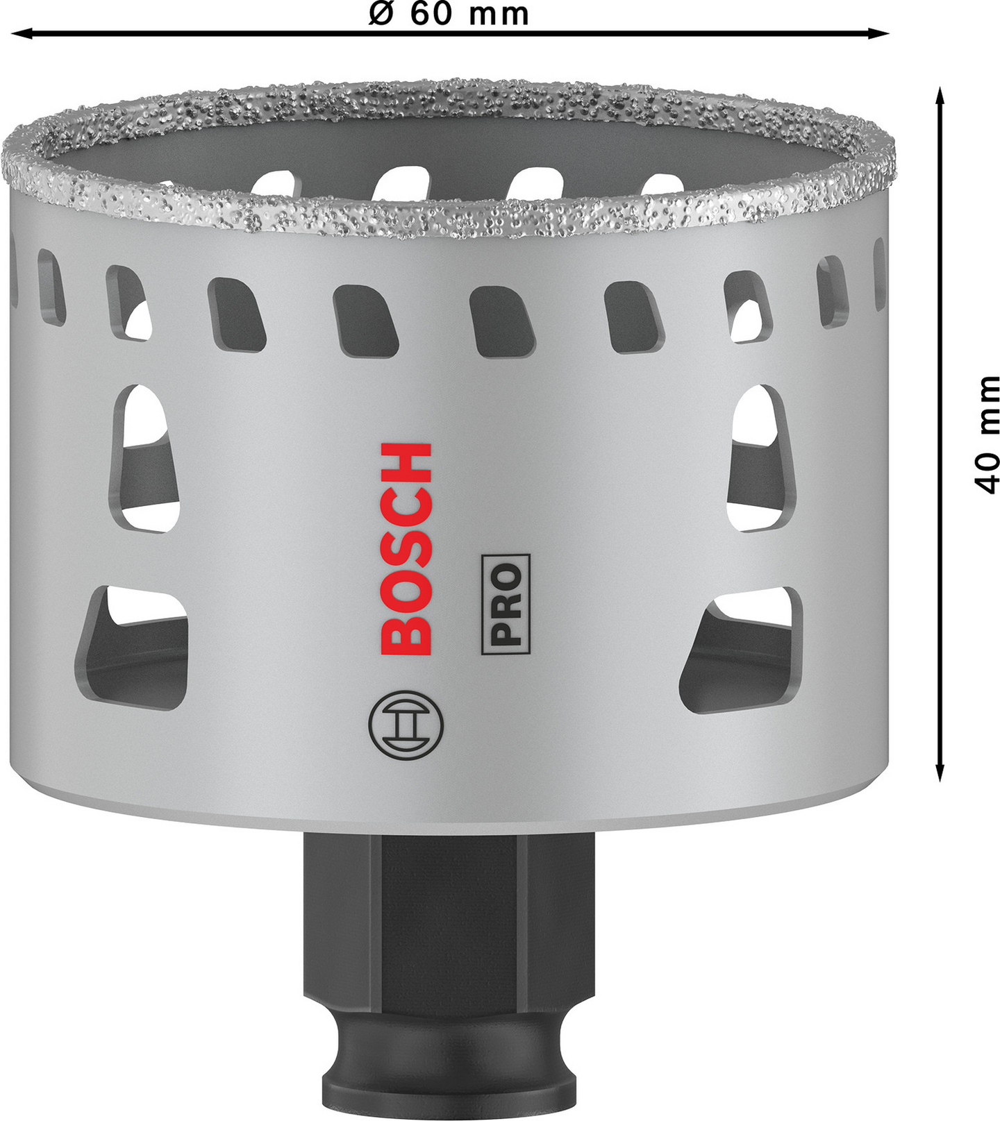 Reikäsaha Bosch PRO Tile PC Plus 60mm HS