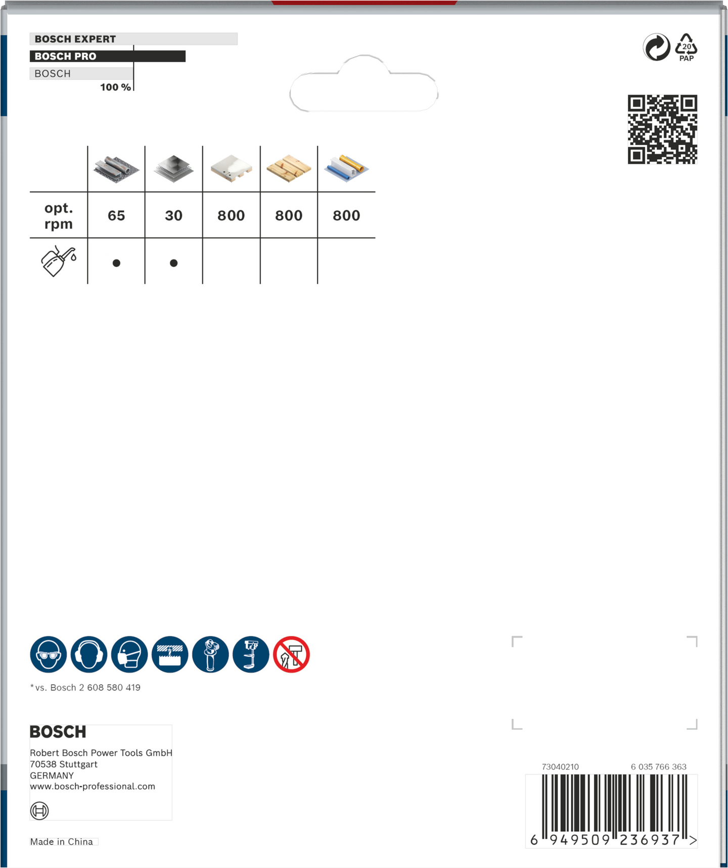 Reikäsaha Bosch PRO Multi Material 133mm kierteellinen