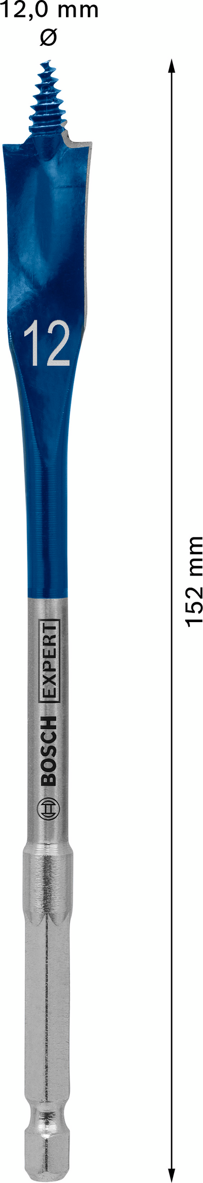 Lattapuuporanterä Bosch EXPERT Self Cut Speed 12x152mm