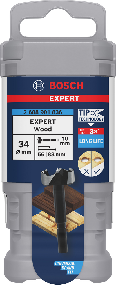 Poranterä Bosch EXPERT 34mm Wood Forstner