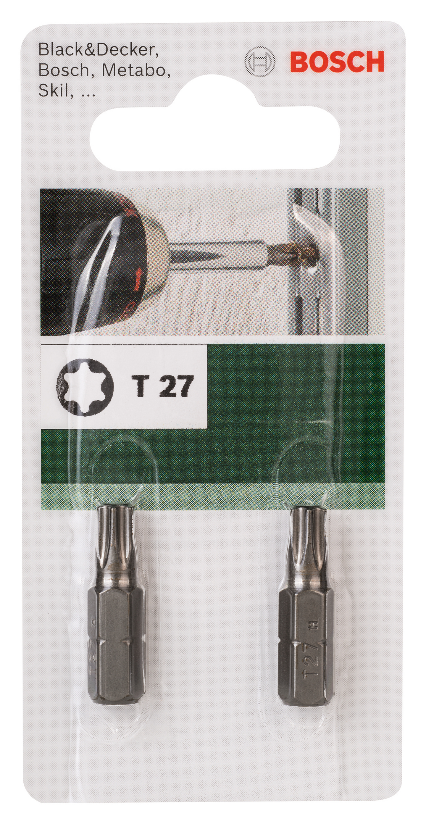 BITS BOSCH 1/4 STANDARD T27 25MM 2ST