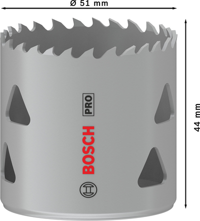 Reikäsaha Bosch PRO Multi Material 51mm kierteellinen