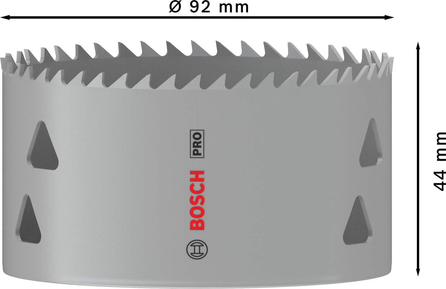 Reikäsaha Bosch PRO Multi Material 92mm kierteellinen