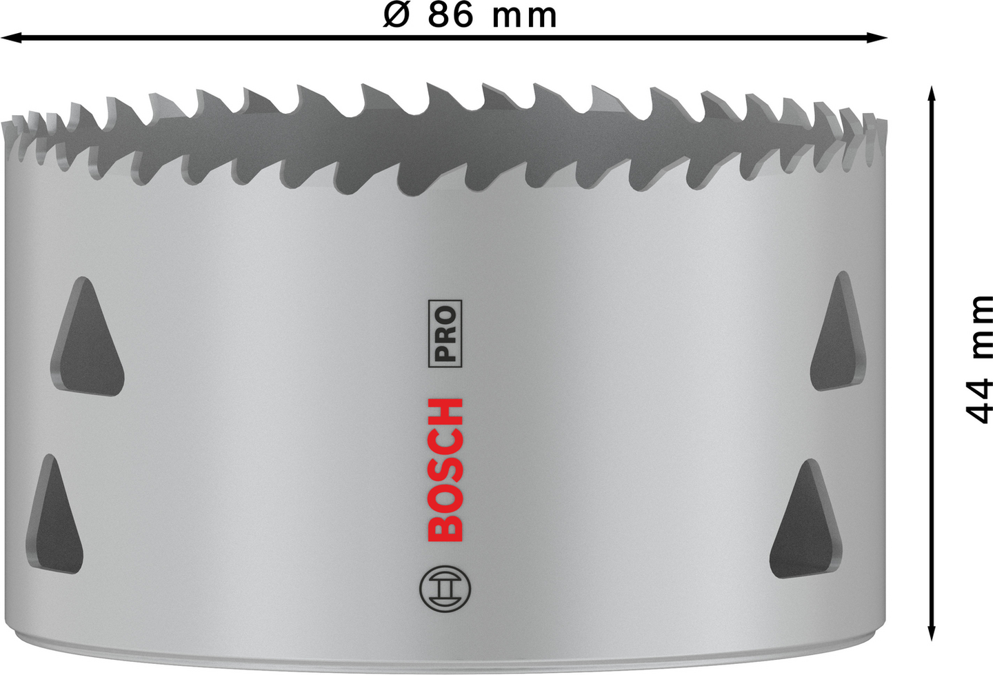 Reikäsaha Bosch PRO Multi Material 86mm kierteellinen