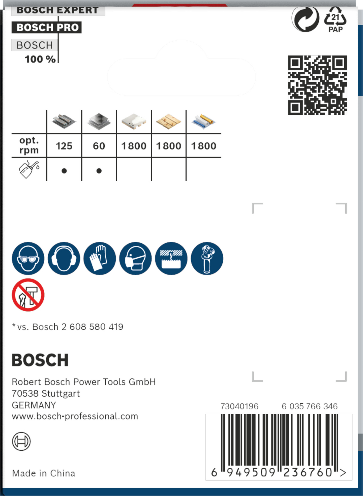 Reikäsaha Bosch PRO Multi Material 70mm kierteellinen