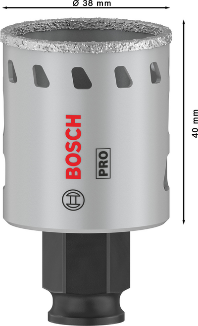 Reikäsaha Bosch PRO Tile PC Plus 38mm HS